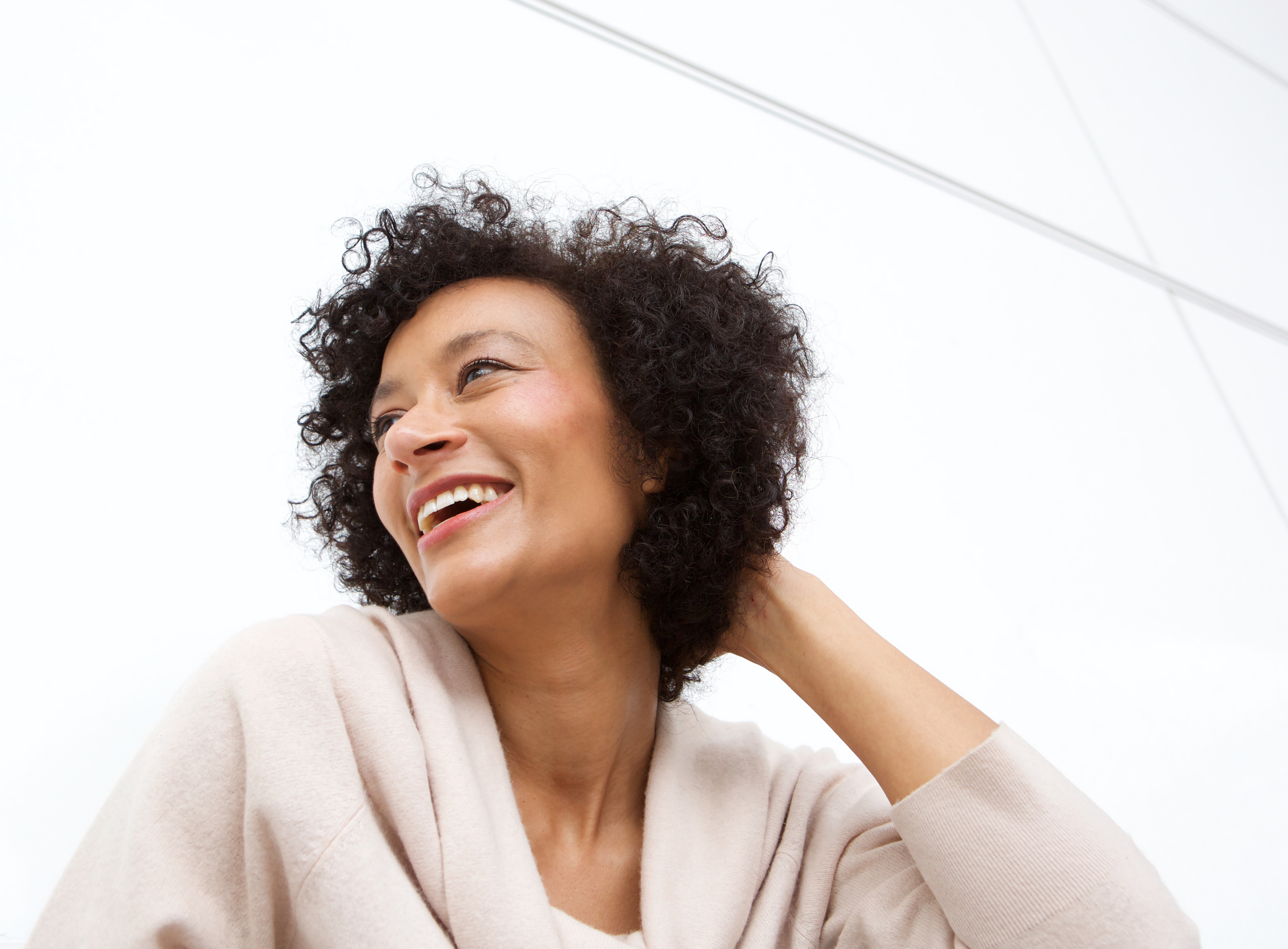 smiling woman