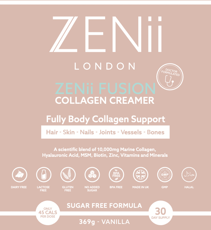 ZENii Fusion Collagen Creamer Travel Pouch - 14 day supply
