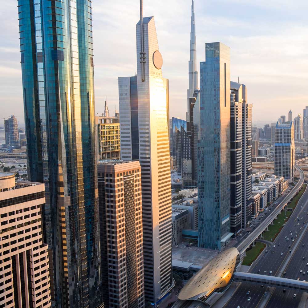 City in UAE