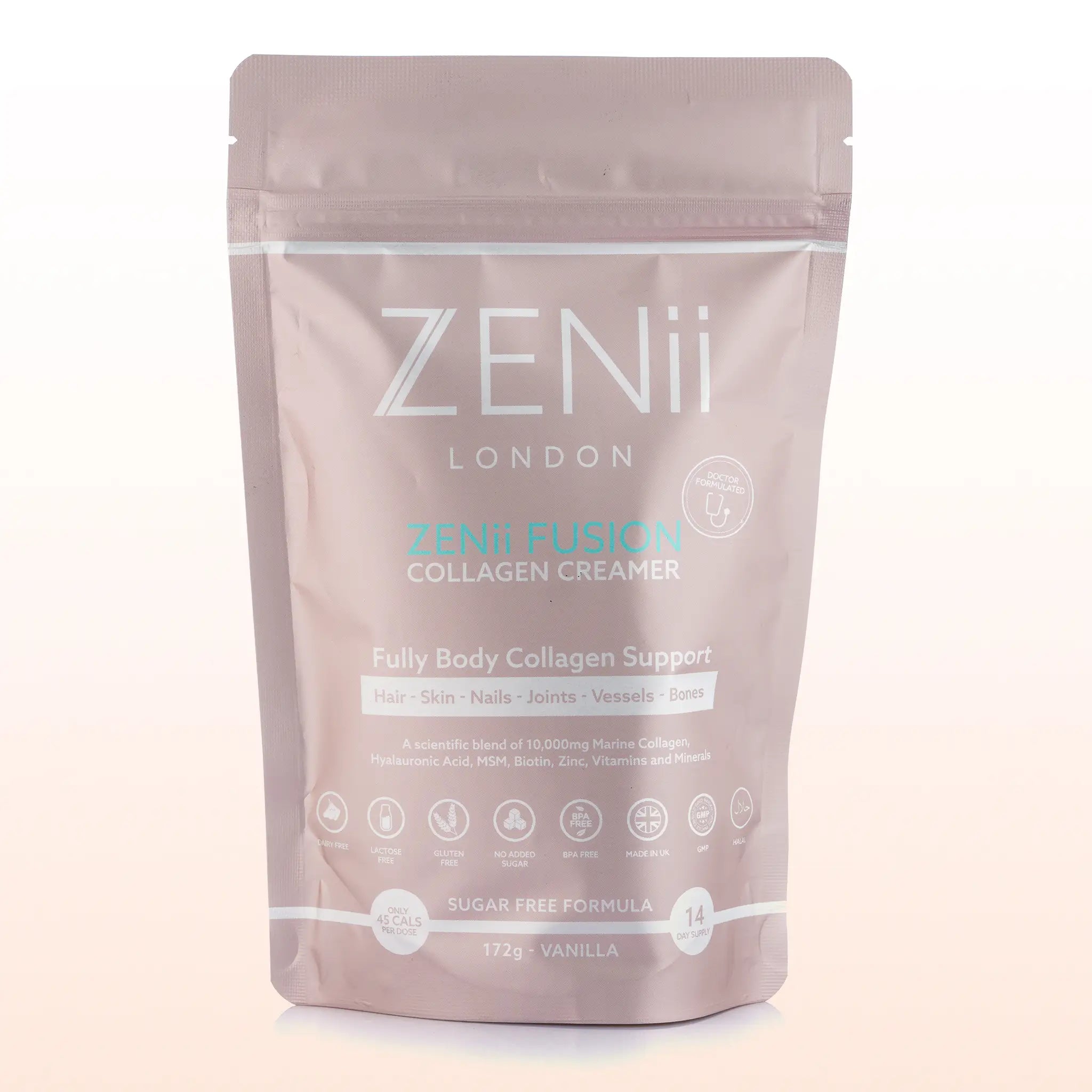ZENii Fusion Collagen Powder Travel Pouch - 14 day supply
