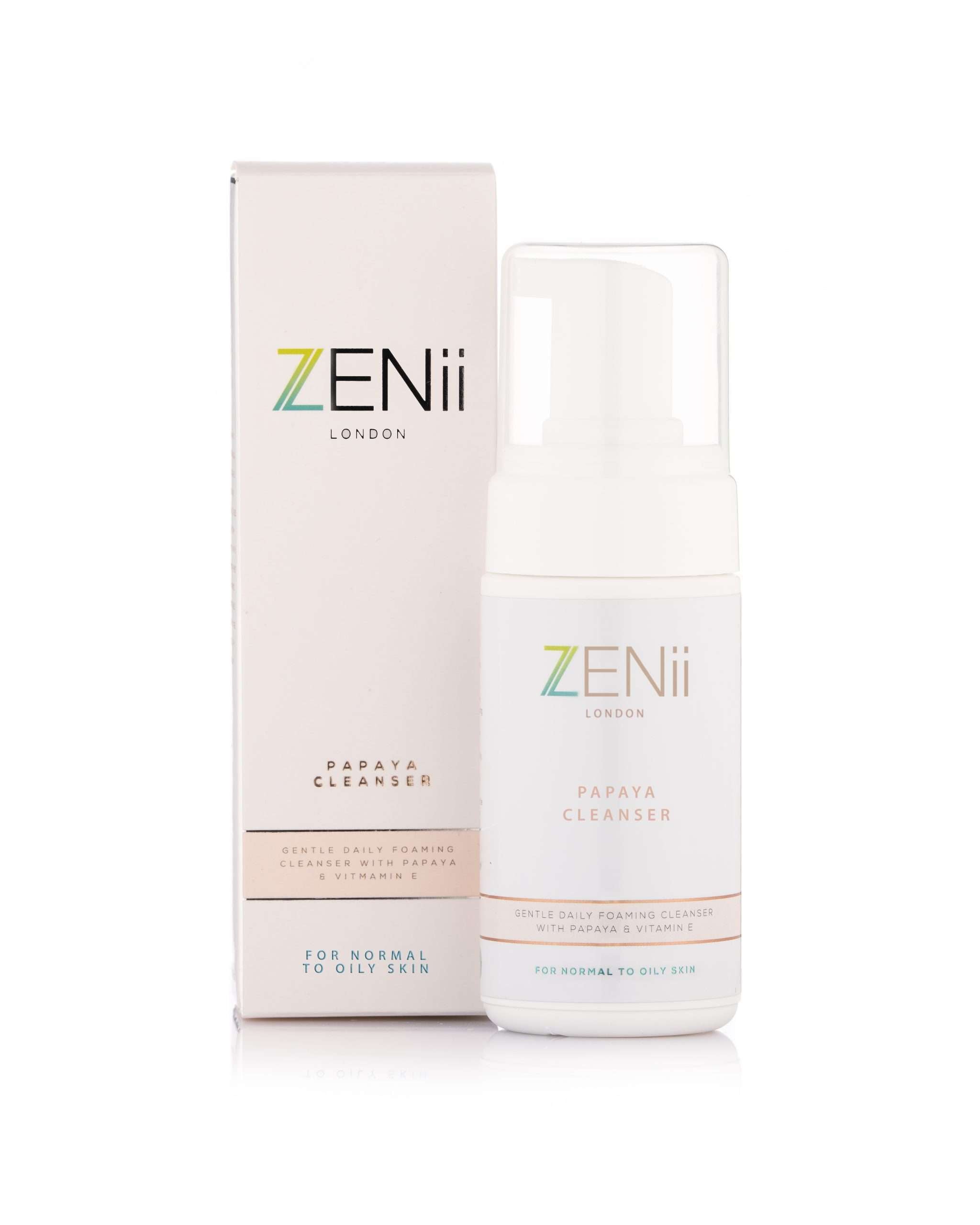 ZENII-Papaya Cleanser & Bottle