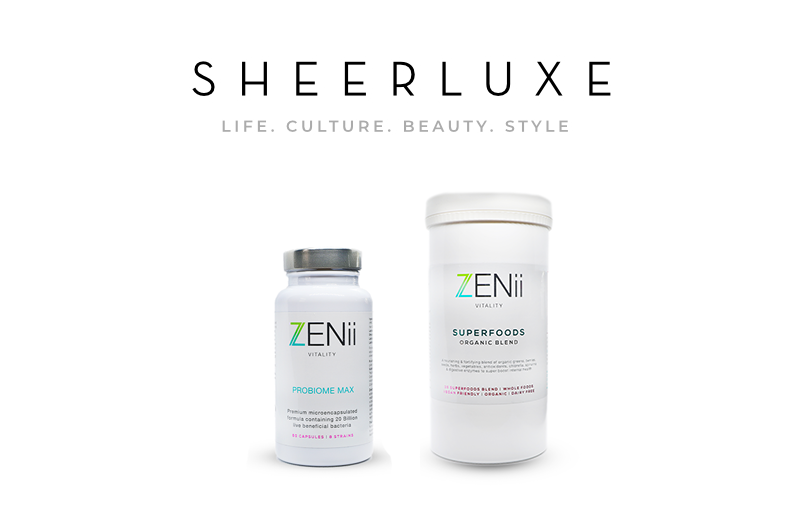 ZENii Supplements, As Featured In Sheerluxe